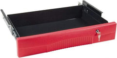 Rubbermaid - 25" Long x 4-5/8" High, Cart Drawer - Use with FG452088, FG454600, FG454610 - Apex Tool & Supply