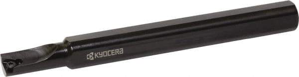 Kyocera - Internal Thread, Right Hand Cut, 5/8" Shank Width x 0.584" Shank Height Indexable Threading Toolholder - 5.91" OAL, Various Insert Compatibility, SIN Toolholder - Apex Tool & Supply
