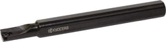 Kyocera - Internal Thread, Right Hand Cut, 3/4" Shank Width x 0.71" Shank Height Indexable Threading Toolholder - 7.09" OAL, Various Insert Compatibility, SIN Toolholder - Apex Tool & Supply