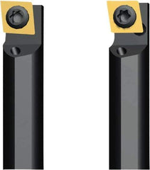 Seco - 6.5mm Min Bore Diam, 70mm OAL, 6mm Shank Diam, A-SCLD Indexable Boring Bar - 10.2mm Max Bore Depth, CDCB 04T0.. Insert, Screw Holding Method - Apex Tool & Supply