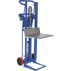 Vestil - 750 Lb Capacity, 52" Lift Height, Portable Workstation Manually Operated Lift - Apex Tool & Supply