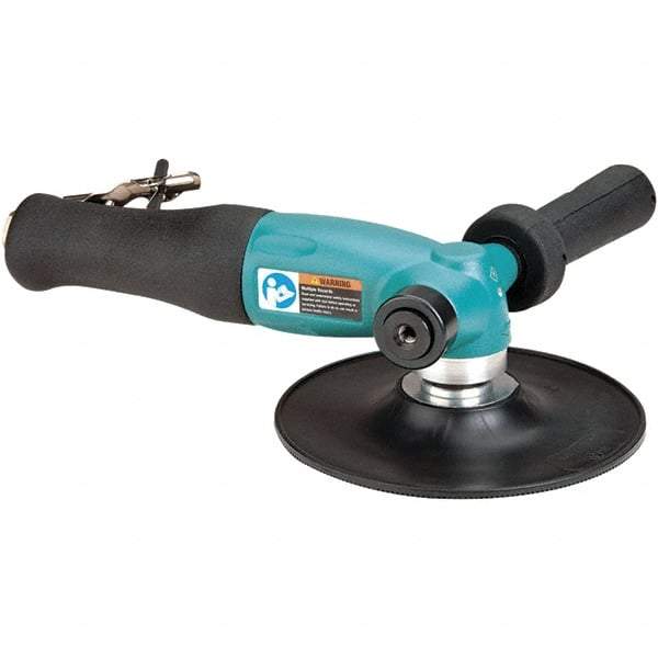 Dynabrade - 7" Max Disc, 8,500 RPM, Pneumatic Handheld Disc Sander - 40 CFM, 3/8" Inlet, 1.3 hp, 90 psi - Apex Tool & Supply