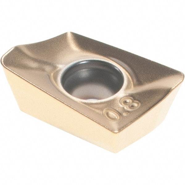 Ingersoll Cutting Tools - BOMT09T308 Grade IN2505 Carbide Milling Insert - TiAlN/TiN Finish - Apex Tool & Supply
