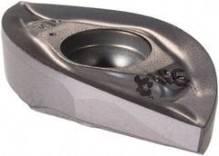 Iscar - BCR100 QT Grade IC908 Carbide Milling Insert - TiAlN Finish, 0.17" Thick, 1/2" Corner Radius - Apex Tool & Supply