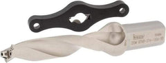 Iscar - 3/4 to 0.783" Diam, 5xD, 3.74" Max Depth, 1" Shank Diam, 6-3/4" OAL, Replaceable Tip Drill - IDK, IDM, IDN, IDP Insert, DSM Toolholder, Series ChamDrillJet - Apex Tool & Supply