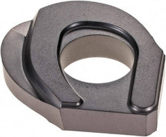 Iscar - HBRD.75 QF Grade IC908 Carbide Milling Insert - TiAlN Finish, 0.183" Thick, 3/8" Corner Radius - Apex Tool & Supply