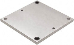 Jergens - 500mm Long x 500mm Wide Steel Fixture Plate - 25mm Plate Thickness - Apex Tool & Supply