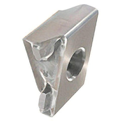 Iscar - LNMT1506 HT Grade IC950 Carbide Milling Insert - TiAlN Finish, 0.2362" Thick, 0.8mm Corner Radius - Apex Tool & Supply