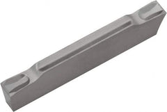 Kyocera - 2520GMM MT Grade PR930, 2.5mm Cutting Width Carbide Grooving Insert - 0.492" Max Depth of Cut, Right Hand, TiCN Finish - Apex Tool & Supply