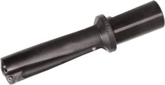 Kyocera - 3.54" Max Drill Depth, 3xD, 30mm Diam, Indexable Insert Drill - 2 Inserts, 1" Shank Diam, Whistle Notch Shank - Apex Tool & Supply