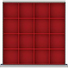 LISTA - 16-Compartment Drawer Divider Layout for 3.15" High Drawers - Apex Tool & Supply