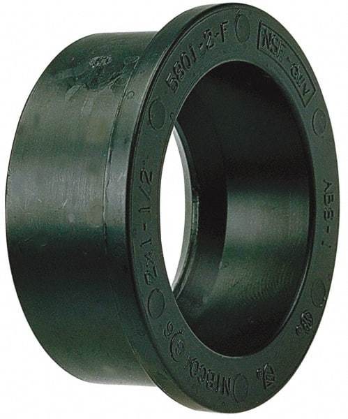 NIBCO - 6 x 4", ABS Drain, Waste & Vent Pipe Flush Bushing - Spig x Hub - Apex Tool & Supply