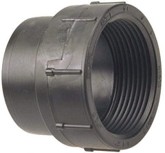 NIBCO - 4", ABS Drain, Waste & Vent Pipe Adapter - Spig x FIPT - Apex Tool & Supply