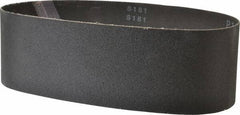 Made in USA - 3" Wide x 24" OAL, 120 Grit, Silicon Carbide Abrasive Belt - Silicon Carbide, Fine, Coated, X/Y Weighted Cloth Backing, Wet/Dry, Series S181 - Apex Tool & Supply