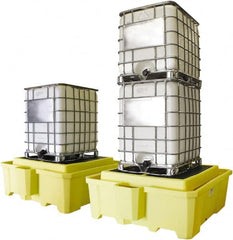 Enpac - IBC Sumps, Platforms & Decks Type: IBC Pallet w/Drain Number of Totes: 2 - Apex Tool & Supply