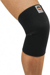 Ergodyne - Size M Neoprene Knee Support - 14 to 15 Inch Fit, Slip On Style, Closed Knee, Black - Apex Tool & Supply