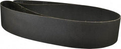 Made in USA - 4" Wide x 106" OAL, 120 Grit, Silicon Carbide Abrasive Belt - Silicon Carbide, Fine, Coated, X/Y Weighted Cloth Backing, Wet/Dry, Series S181 - Apex Tool & Supply