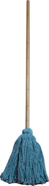 PRO-SOURCE - 1" Large Microfiber Loop End Mop Pad - 4 Ply, Quick Change Connection, Use for General Purpose - Apex Tool & Supply