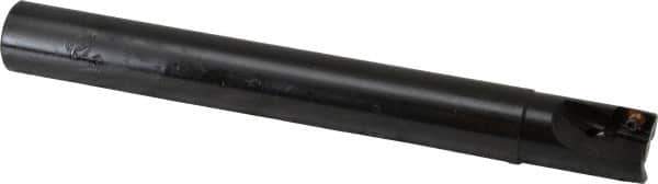 Kennametal - 3/4" Cut Diam, 0.398" Max Depth of Cut, 3/4" Shank Diam, 6.7" OAL, Indexable Square Shoulder End Mill - EC10.., EP10.. Inserts, Cylindrical Shank, 0° Lead Angle, Through Coolant - Apex Tool & Supply