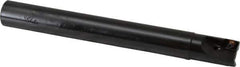 Kennametal - 3/4" Cut Diam, 0.398" Max Depth of Cut, 3/4" Shank Diam, 6.7" OAL, Indexable Square Shoulder End Mill - EC10.., EP10.. Inserts, Cylindrical Shank, 0° Lead Angle, Through Coolant - Apex Tool & Supply