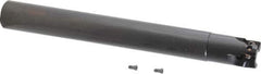 Kennametal - 3/4" Cut Diam, 0.398" Max Depth of Cut, 3/4" Shank Diam, 6.7" OAL, Indexable Square Shoulder End Mill - EC10.., EP10.. Inserts, Cylindrical Shank, 0° Lead Angle, Through Coolant - Apex Tool & Supply