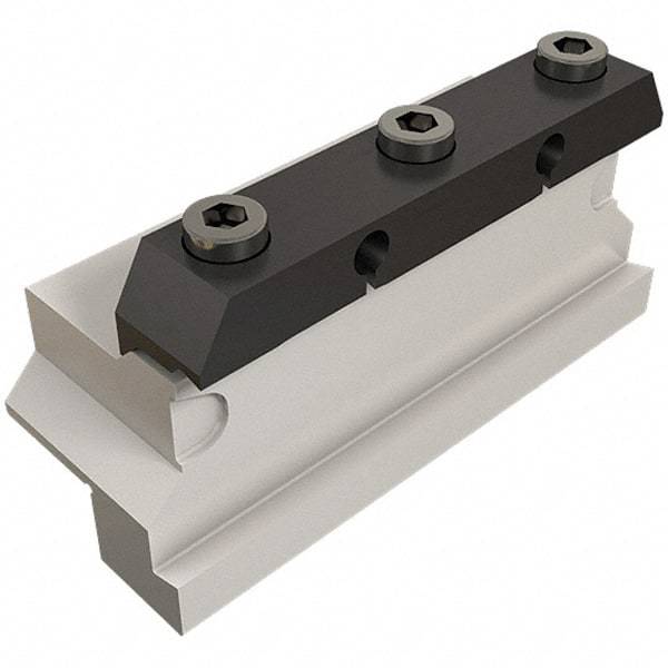 Iscar - Tool Block Style SGTBU, 26mm Blade Height, 86mm OAL, 43mm OAH, Indexable Cutoff Blade Tool Block - 20mm Shank Height, 21mm Shank Width, Through Coolant, Series Tool Blocks - Apex Tool & Supply