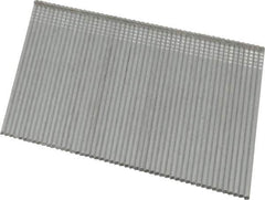 DeWALT - 16 Gauge 2-1/2" Long Finishing Nails for Power Nailers - Grade 2 Steel, Galvanized Finish, Angled Stick Collation - Apex Tool & Supply