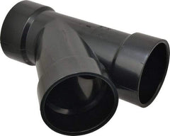 NIBCO - 3", ABS Drain, Waste & Vent Pipe 45 Wye - Hub x Hub x Hub - Apex Tool & Supply