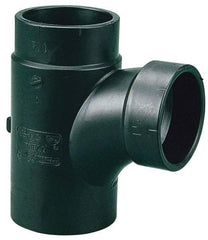 NIBCO - 2 x 1-1/2", ABS Drain, Waste & Vent Pipe Sanitary Street Tee - Spig x Hub x Hub - Apex Tool & Supply