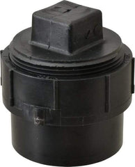NIBCO - 3", ABS Drain, Waste & Vent Pipe Cleanout Adapter - Spig x CO with Plug - Apex Tool & Supply