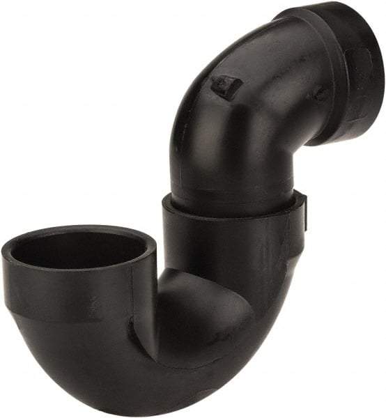 NIBCO - 1-1/2", ABS Drain, Waste & Vent Pipe P Trap - Hub x Hub - Apex Tool & Supply