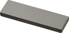 Mitutoyo - 0.1002" Rectangular Steel Gage Block - Accuracy Grade 0, Includes Certificate of Inspection - Apex Tool & Supply