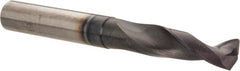 Accupro - 19/64" 140° Solid Carbide Jobber Drill - Apex Tool & Supply