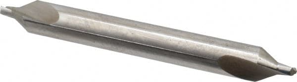 Interstate - #5 Plain Cut 60° Incl Angle High Speed Steel Combo Drill & Countersink - Apex Tool & Supply