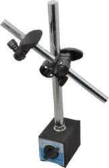 Value Collection - 175 Lb Magnetic Force, Fine Adjustment Indicator Positioner & Holder with Base - Rectangular Base, 70mm Base Height, 50mm Base Length, 55mm Base Width - Apex Tool & Supply