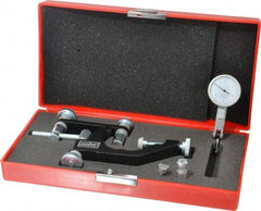 Value Collection - 0.0005" Graduation, 0.03" Max Meas, 0-15-0 Dial Reading, Dial Indicator & Base Kit - 1-17/64" Dial Diam - Apex Tool & Supply
