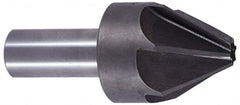 Interstate - 3/16" Head Diam, 3/16" Shank Diam, 6 Flute 60° Cobalt Countersink - Apex Tool & Supply