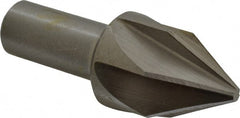 Interstate - 1-1/4" Head Diam, 3/4" Shank Diam, 6 Flute 60° Cobalt Countersink - Apex Tool & Supply