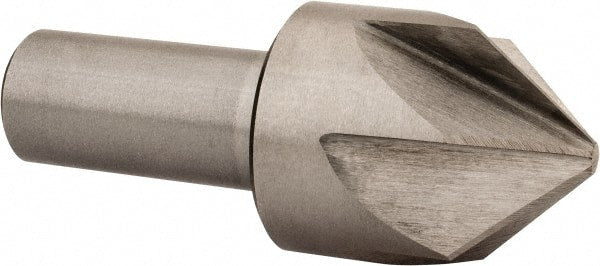 Interstate - 1-3/4" Head Diam, 1" Shank Diam, 6 Flute 90° Cobalt Countersink - Apex Tool & Supply