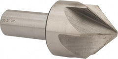 Interstate - 2" Head Diam, 1" Shank Diam, 6 Flute 90° Cobalt Countersink - Apex Tool & Supply