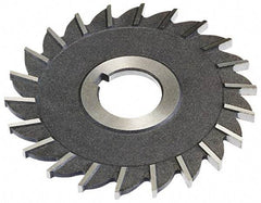 Keo - 6" Diam x 9/32" Width of Cut, 30 Teeth, High Speed Steel Side Milling Cutter - Straight Teeth, Uncoated - Apex Tool & Supply