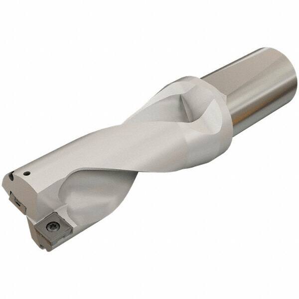 Iscar - 94mm Max Drill Depth, 2xD, 47mm Diam, Indexable Insert Drill - 2 Inserts, 40mm Shank Diam, Whistle Notch Shank - Apex Tool & Supply