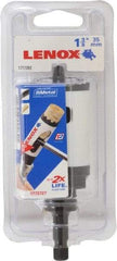 Lenox - 1-3/8" Diam, 1-9/16" Cutting Depth, Hole Saw - Bi-Metal Saw, Toothed Edge - Apex Tool & Supply
