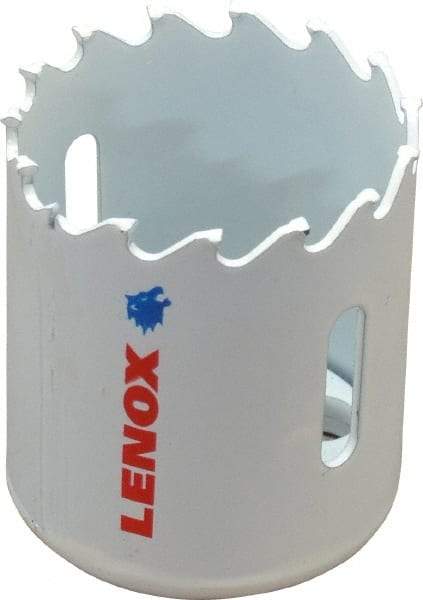 Lenox - 1-5/8" Diam, 1-1/2" Cutting Depth, Hole Saw - Carbide-Tipped Saw, Toothed Edge - Apex Tool & Supply