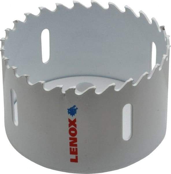 Lenox - 3" Diam, 1-1/2" Cutting Depth, Hole Saw - Carbide-Tipped Saw, Toothed Edge - Apex Tool & Supply