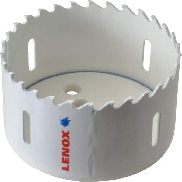 Lenox - 3-1/4" Diam, 1-1/2" Cutting Depth, Hole Saw - Carbide-Tipped Saw, Toothed Edge - Apex Tool & Supply
