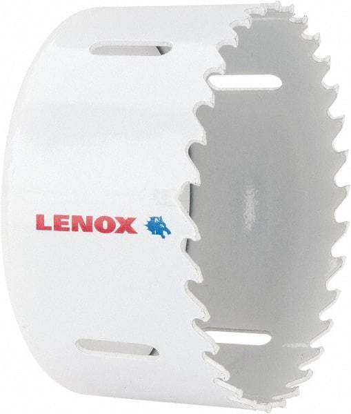 Lenox - 3-1/2" Diam, 1-1/2" Cutting Depth, Hole Saw - Carbide-Tipped Saw, Toothed Edge - Apex Tool & Supply