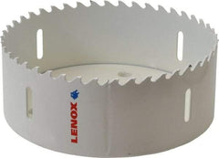 Lenox - 4-3/4" Diam, 1-1/2" Cutting Depth, Hole Saw - Carbide-Tipped Saw, Toothed Edge - Apex Tool & Supply