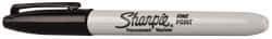 NMC - Black, Permanent Marker - Compatible with Lockout Tag - Apex Tool & Supply