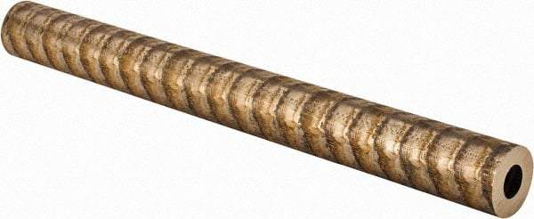 Made in USA - 1-1/4 Inch Outside Diameter x 13 Inch Long, Aluminum Bronze Round Tube - 3/4 Inch Inside Diameter, Alloy Aluminum Bronze (CDA 954), 4 Lb. Shipping Weight - Apex Tool & Supply